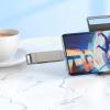 Pendrive 256GB USB 3.2 (USB A + USB C) Hoco UD15 szary