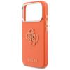 GUESS futerał do IPHONE 17 Pro GUHCP17L5PS4RGGO (PU FW Resin Logo) pomarańczowy