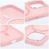 Futerał do iPhone 16 PRO MAX Flexline Mag Cover zgodny z MagSafe różowy