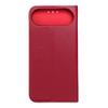 Etui z klapką na iPhone 17 AIR Smart Pro Book skórzane bordowe