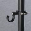 Hak uchwyt na zakupy do roweru / hulajnogi aluminiowy  FS366-004 czarny