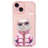 NIMMY futerał COOL&CUTE 2.0 Cat do IPHONE 15 różowy