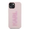 KARL LAGERFELD futerał do IPHONE 15 KLHCP15S3DMBKCP (3D Logo Glitter) różowy