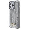 GUESS futerał do IPHONE 15 Pro GUHCP15LPSFDGSS (Sequin Script Metal) srebrny