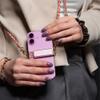 Łańcuch / Smycz z uchwytem GLAMOUR wszystkie modele max 80mm szer. RÓŻOWY