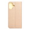 Etui z klapką na iPhone 17 Luna Book Gold złote