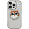 NIMMY futerał GLASSES COOL CAT kompatybilny z MagSafe do IPHONE 16 Pro szary