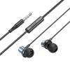 Słuchawki przewodowe douszne Jack 3,5 mm Hoco M110 szare