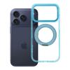 Etui na iPhone 18 Pro / 17 Pro Frame Circle Stand zgodne z MagSafe jasnoniebieskie