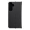 Etui z klapką na Samsung S25 FE Luna Book Carbon czarne