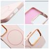 Futerał do Samsung S26 PLUS Frame Mag Cover zgodny z MagSafe pudrowy róż