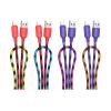 Kabel USB A do Lightning Hoco 2,4A 1 m X116 gradient fioletowy