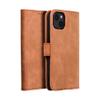 Etui z klapką na iPhone 13 Tender Book brązowe