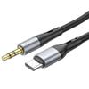 Kabel AUX Jack 3,5 mm do USB C Hoco 1 m UPA22 czarny