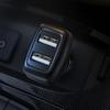 HOCO ładowarka samochodowa 2xUSB + kabel Typ C 2,4A Leader Z36 czarna