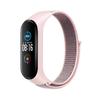 Pasek nylonowy do XIAOMI Mi Band 5 / 6 / 7 różowa (07)