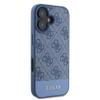 GUESS futerał do IPHONE 16 GUHCP16SG4GLBL (4G PU Bottom Stripe) niebieski