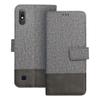 Etui z klapką na Samsung A10 Gomma Book szare