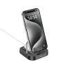 Ładowarka biurkowa Hoco 2w1 USB C PD QC 3A 30W + ładowanie bezprzewodowe 5W CQ16B czarna