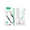 Adapter AUX USB C do Jack 3,5 mm Hoco 0,12 m LS36 czarny