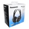 Słuchawki przewodowe nauszne Jack 3,5 mm Panasonic RP-HT161 czarne