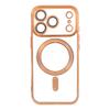 Futerał ELECTRO MAG COVER kompatybilny z MagSafe do IPHONE 17 Pro (full ring) złoty