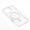 Futerał do Samsung S26 Clear Mag Cover Elite (STR / NIEŻÓŁKNĄCY) zgodny z MagSafe transparentny