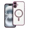 Futerał do iPhone 16 PLUS Electro Mag Cover zgodny z MagSafe fioletowy