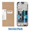 ServicePack Wyświetlacz LCD do REALME 7 Mist Blue 4906871