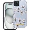 Etui na iPhone 15 PLUS Forcell F-Protect Mirage zgodne z MagSafe spring flowers