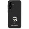 KARL LAGERFELD futerał do SAMSUNG A56 KLHCSA56GKNPSK (Fixed Glitter W/ Ikonik Metal Pin) czarny
