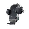 Uchwyt na telefon do samochodu indukcyjny Forcell F-Grip Grand F-24 15W do kratki srebrny