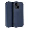 Etui z klapką na Samsung S25 PLUS Dual Pocket Book granatowe