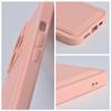 Futerał CARD CASE do IPHONE 12 różowy