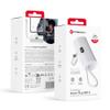 Powerbank Forcell F-Energy Power Plug F5K3 PD 20W 5000 mAh z wbudowanym złączem USB C biały