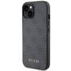 GUESS futerał do IPHONE 15 GUHCP15SG4GFGR (4G Metal Logo) szary