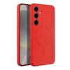 Futerał do Samsung S24 PLUS Silicone Mag Cover zgodny z MagSafe czerwony