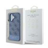 GUESS futerał do IPHONE 16 GUHCP16SG4GLBL (4G PU Bottom Stripe) niebieski
