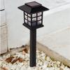 Lampa solarna ogrodowa LED wbijana RC-K-1284 (2 szt w zestawie) czarna