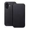 Etui z klapką na iPhone 16 Dual Pocket Book czarne