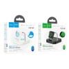 Ładowarka indukcyjna Hoco 3w1 3A 5W kompatybilna z Apple Watch CQ16A czarna