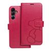 Etui z klapką na Samsung A16 5G Mezzo Book teddy bear magenta
