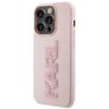 KARL LAGERFELD futerał do IPHONE 15 Pro KLHCP15L3DMBKCP (3D Logo Glitter) różowy