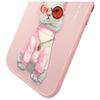 NIMMY futerał GLASSES COOL CAT do IPHONE 15 różowy