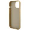 GUESS futerał do IPHONE 13 / 14 / 15 GUHCP15SPMSDGSD (Disco Metal Script) złoty