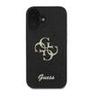 GUESS futerał do IPHONE 16 GUHCP16SHG4SGK (Fixed Glitter Big 4G) czarny