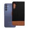 Etui z klapką na Samsung A15 4G / A15 5G Jeans Book czarne