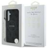 GUESS futerał do SAMSUNG S25 GUHMS25SG4GFRK (Magnetic PU 4G Ring Classic Logo) czarny