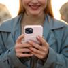 ROAR futerał LEATHER MAG kompatybilny z MagSafe do IPHONE 13 Pro Różowy