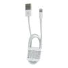 Kabel USB A do Lightning C601 1 m biały
